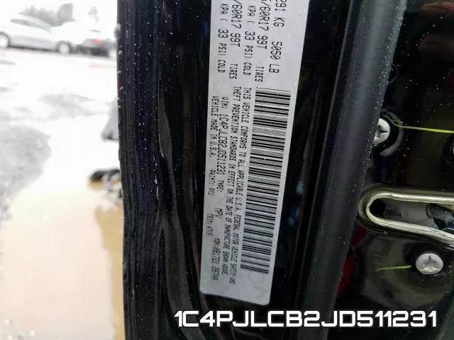 1C4PJLCB2JD511231 фото 2