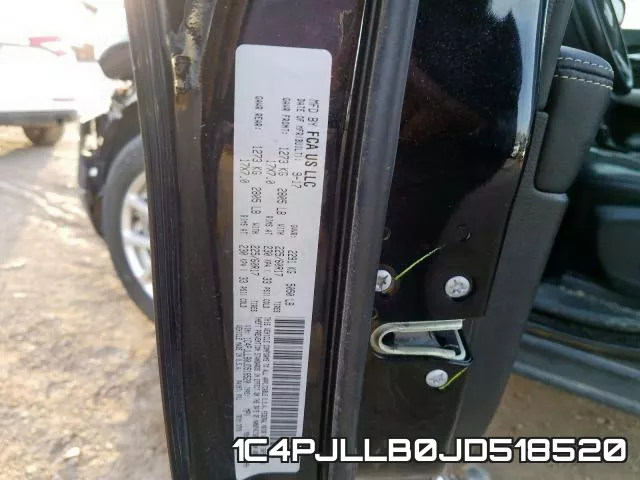 1C4PJLLB0JD518520 фото 2