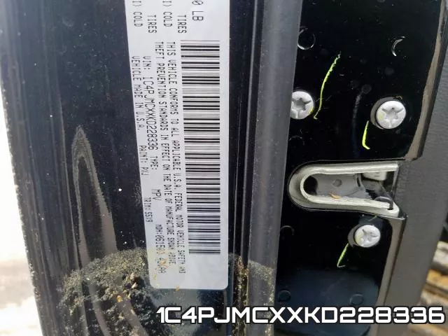 1C4PJMCXXKD228336 фото 2
