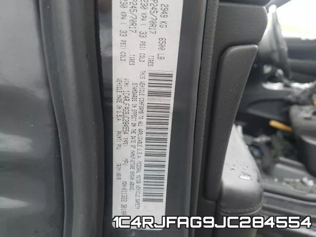 1C4RJFAG9JC284554 фото 2