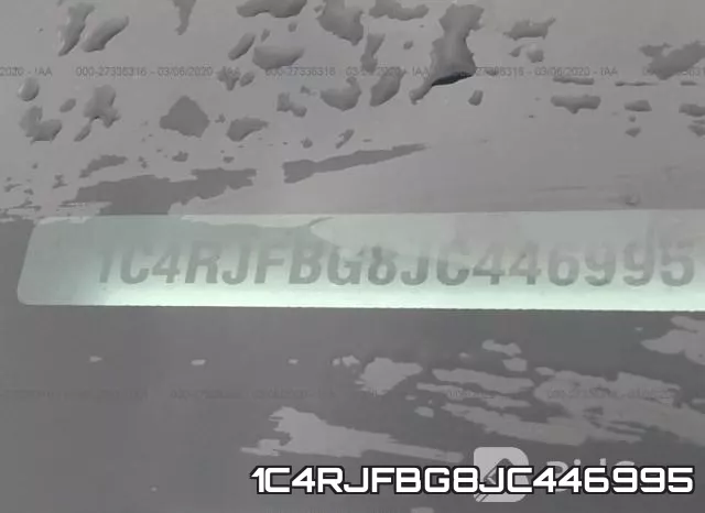 1C4RJFBG8JC446995 фото 10