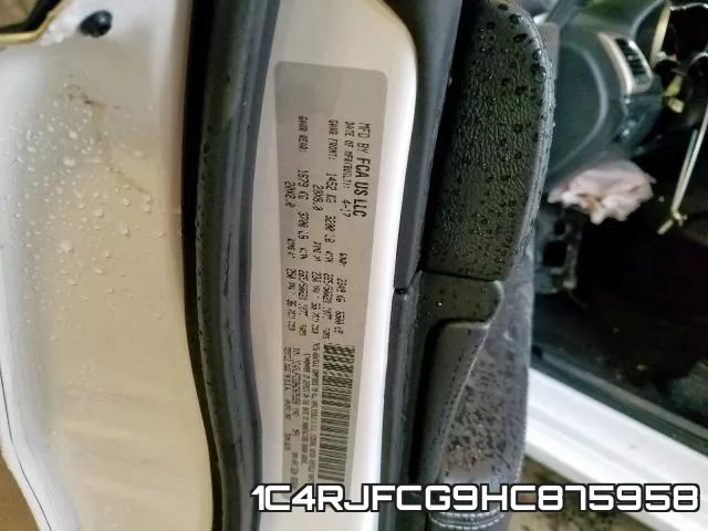 1C4RJFCG9HC875958 фото 2