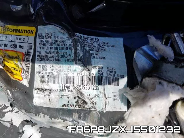 1FA6P8JZXJ5501232 фото 2