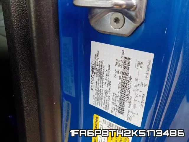 1FA6P8TH2K5173486 фото 2