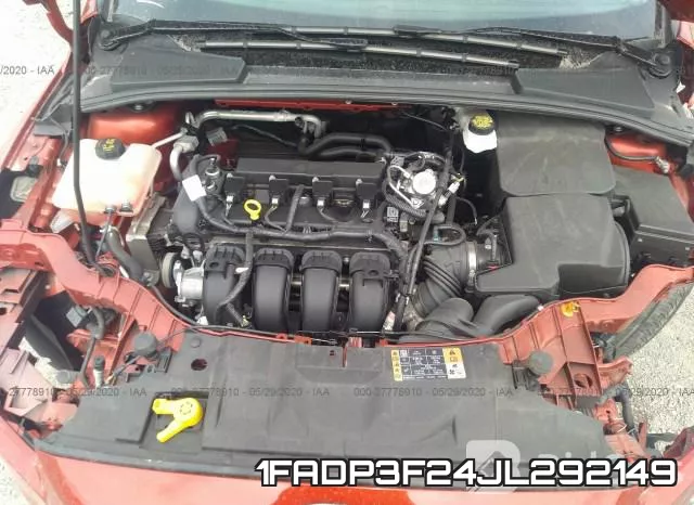 1FADP3F24JL292149 фото 2