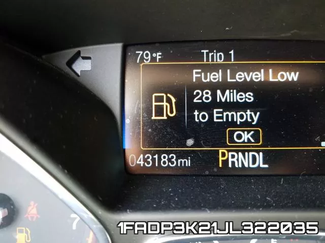 1FADP3K21JL322035 фото 9