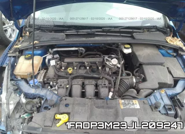 1FADP3M23JL209247 фото 2