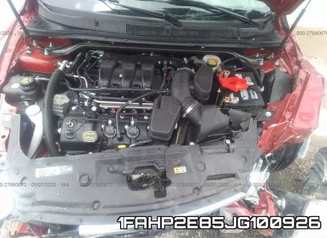 1FAHP2E85JG100926 фото 2