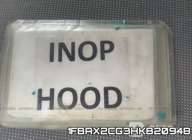 1FBAX2CG3HKB20948 фото 2