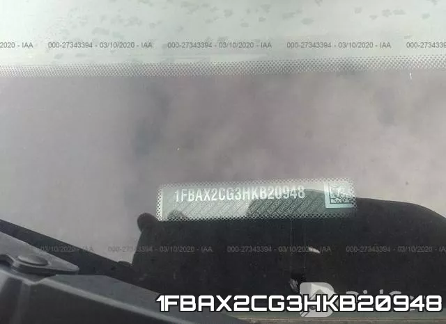 1FBAX2CG3HKB20948 фото 10