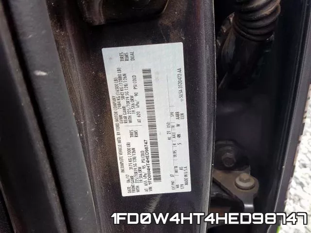 1FD0W4HT4HED98747 фото 2