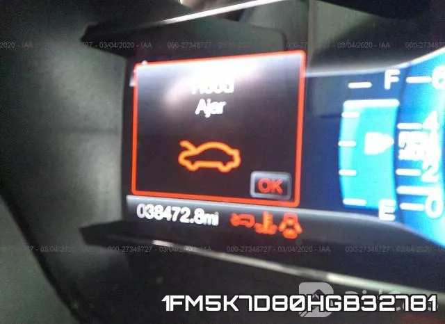 1FM5K7D80HGB32781 фото 8