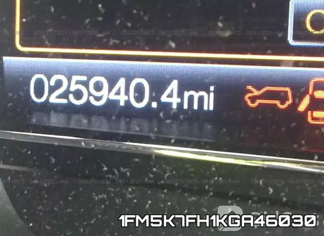 1FM5K7FH1KGA46030 фото 8