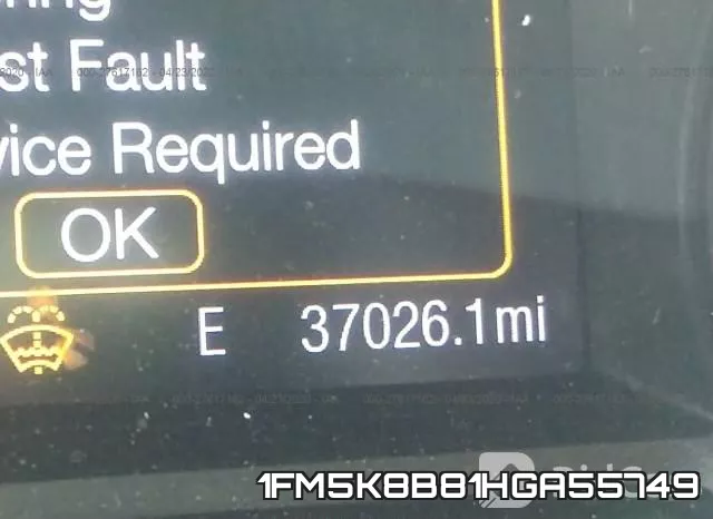 1FM5K8B81HGA55749 фото 8