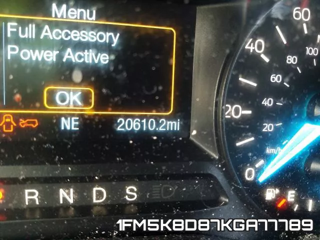 1FM5K8D87KGA77789 фото 9