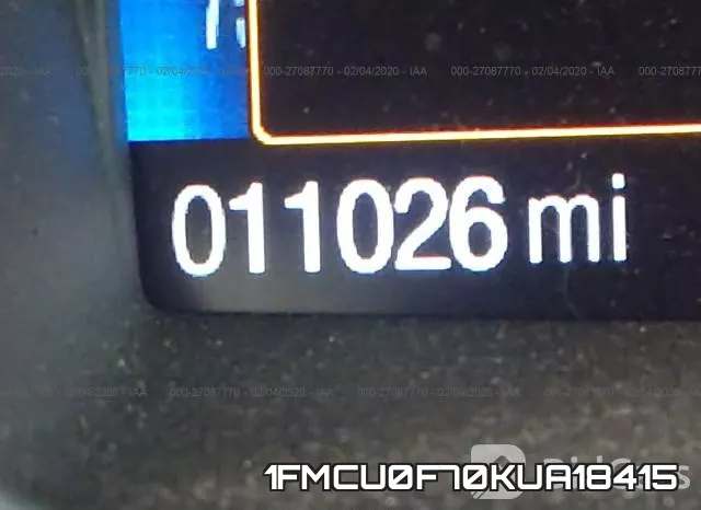 1FMCU0F70KUA18415 фото 8