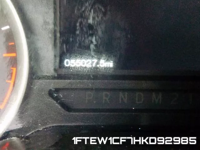 1FTEW1CF7HKD92985 фото 9