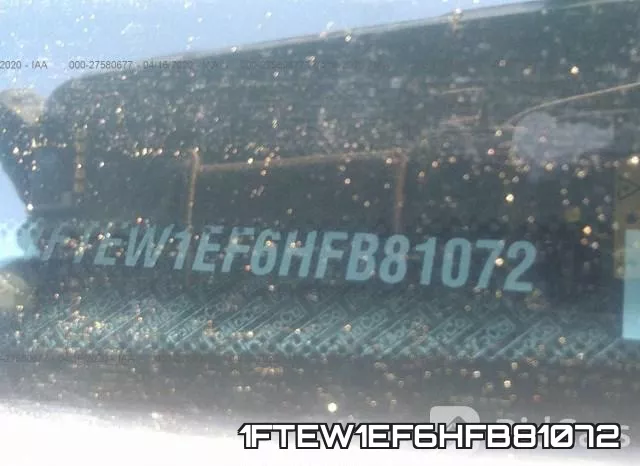 1FTEW1EF6HFB81072 фото 10