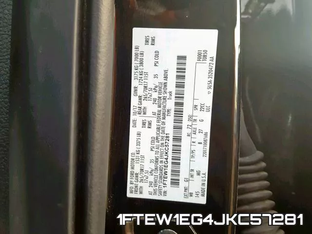 1FTEW1EG4JKC57281 фото 2