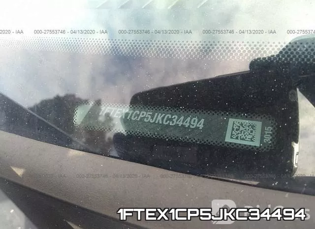 1FTEX1CP5JKC34494 фото 10
