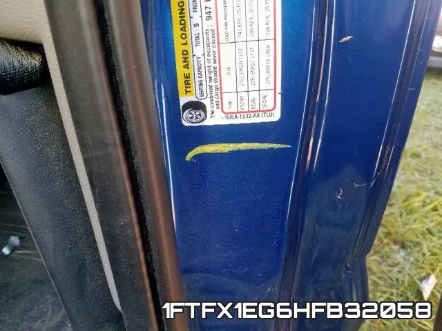 1FTFX1EG6HFB32058 фото 10