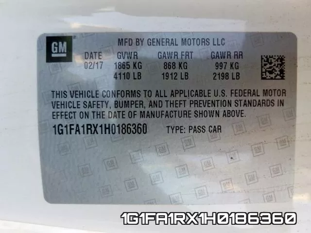 1G1FA1RX1H0186360 фото 2