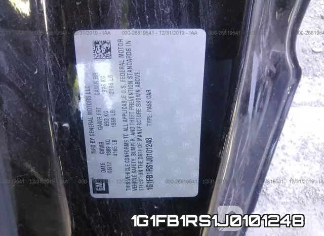 1G1FB1RS1J0101248 фото 10