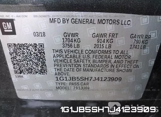 1G1JB5SH7J4123909 фото 10