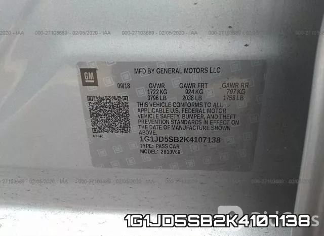 1G1JD5SB2K4107138 фото 10