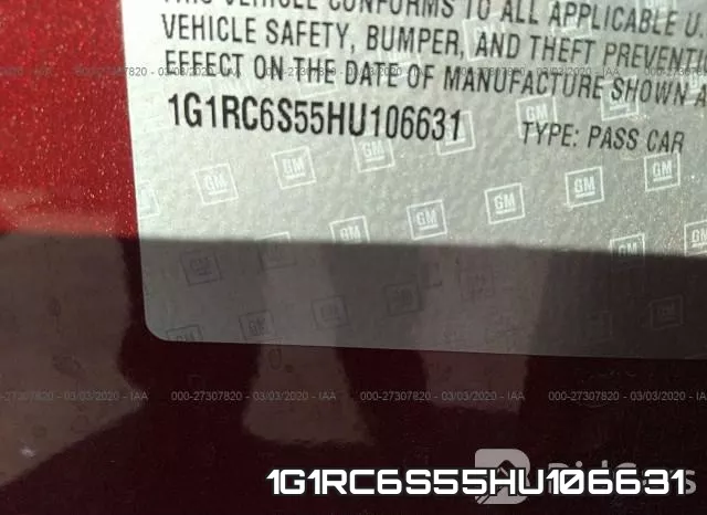 1G1RC6S55HU106631 фото 10