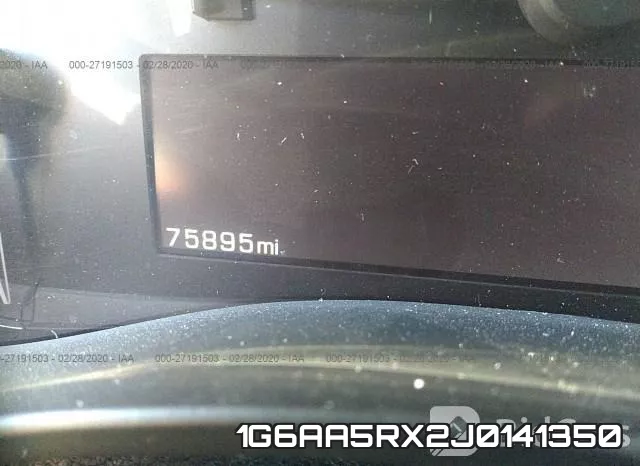 1G6AA5RX2J0141350 фото 8