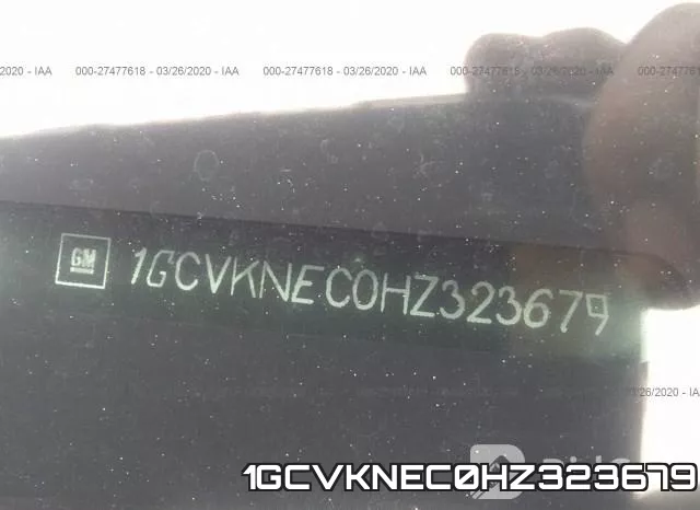 1GCVKNEC0HZ323679 фото 10
