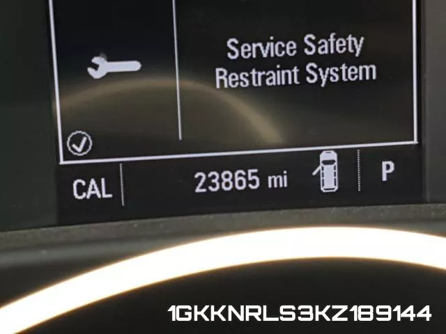 1GKKNRLS3KZ189144 фото 9