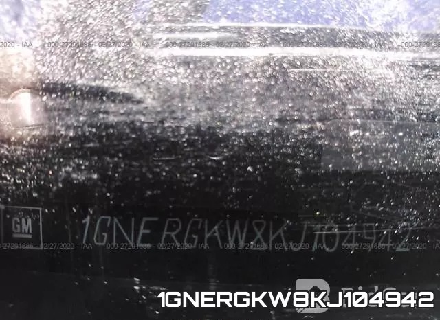 1GNERGKW8KJ104942 фото 10