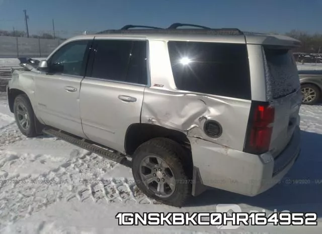 1GNSKBKC0HR164952 фото 4