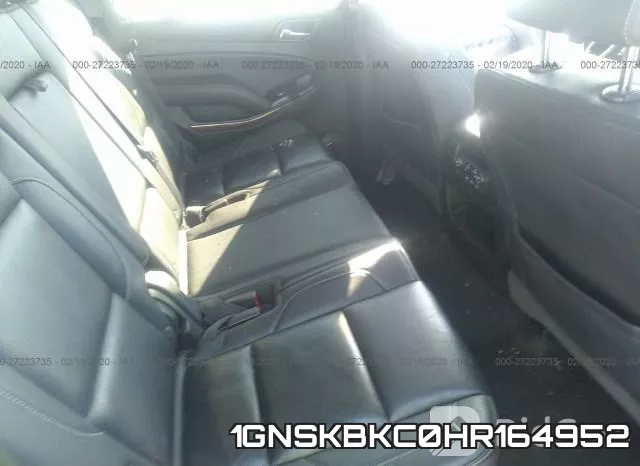 1GNSKBKC0HR164952 фото 9