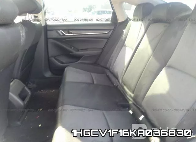 1HGCV1F16KA036830 фото 9