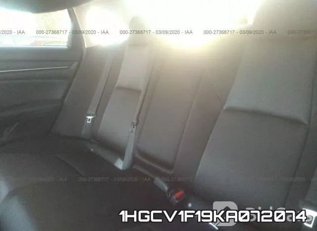 1HGCV1F19KA072074 фото 9
