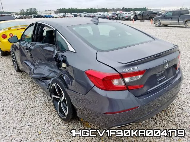 1HGCV1F30KA004179 фото 4