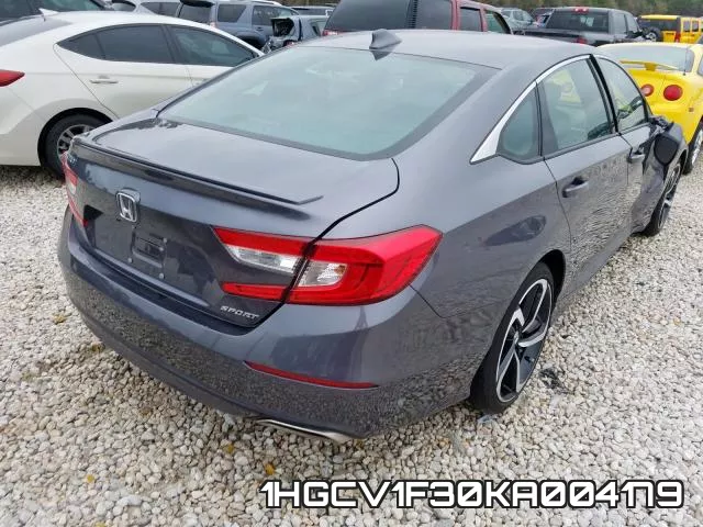 1HGCV1F30KA004179 фото 5