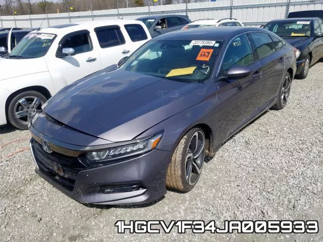 1HGCV1F34JA005933 фото 3