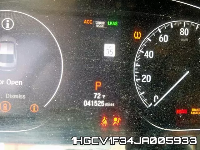 1HGCV1F34JA005933 фото 9