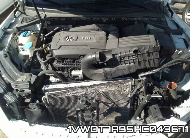 1VWDT7A35HC043671 фото 2