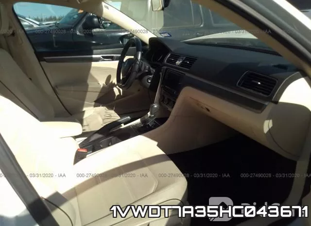 1VWDT7A35HC043671 фото 6