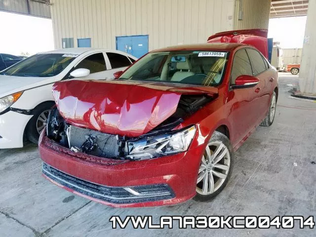 1VWLA7A30KC004074 фото 3