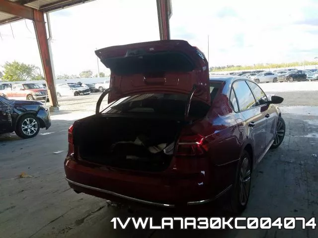 1VWLA7A30KC004074 фото 5