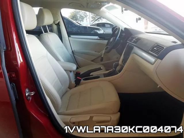 1VWLA7A30KC004074 фото 6
