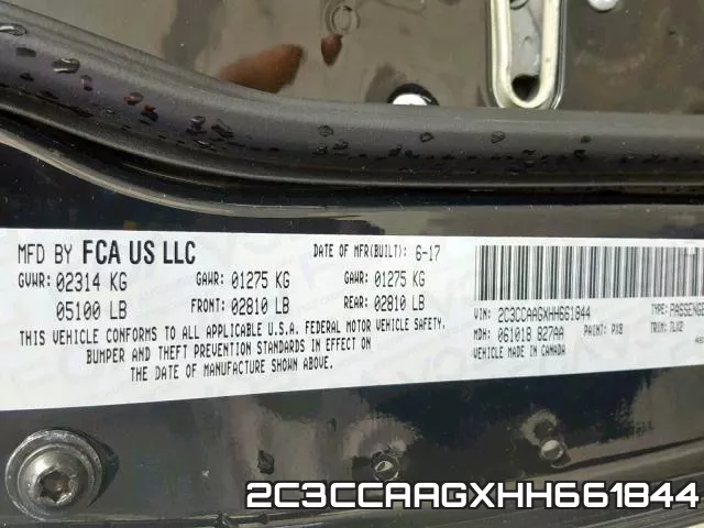 2C3CCAAGXHH661844 фото 2