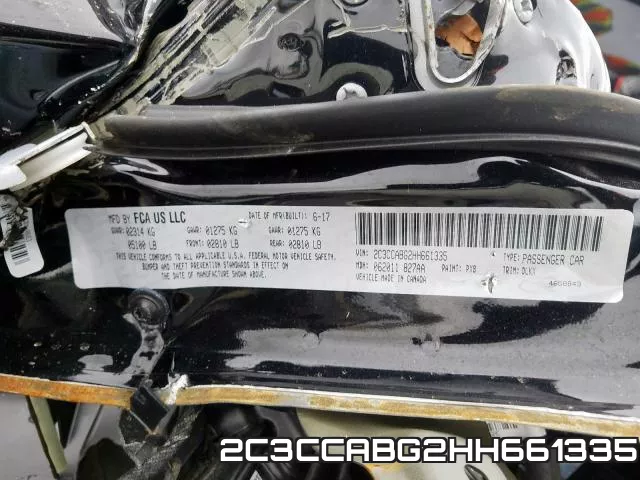 2C3CCABG2HH661335 фото 2