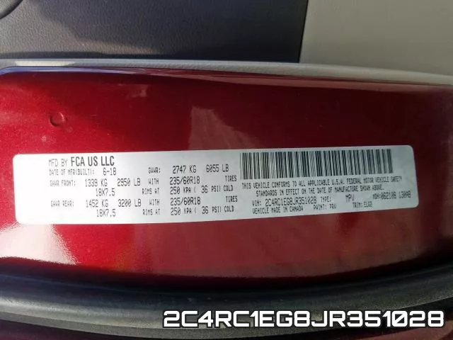 2C4RC1EG8JR351028 фото 2
